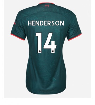 Liverpool Jordan Henderson #14 Tredjedrakt Kvinner 2022-23 Kortermet